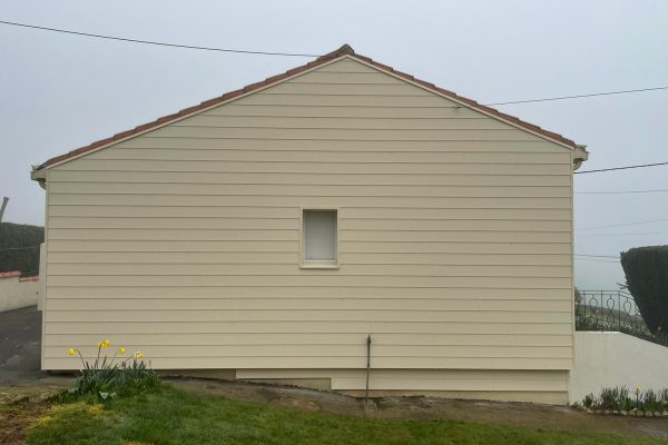 Réalisation d'une ossature bois par la Menuiserie LAPORTE, menuiserie à Sevremont